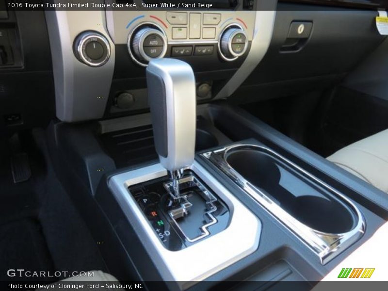 Super White / Sand Beige 2016 Toyota Tundra Limited Double Cab 4x4