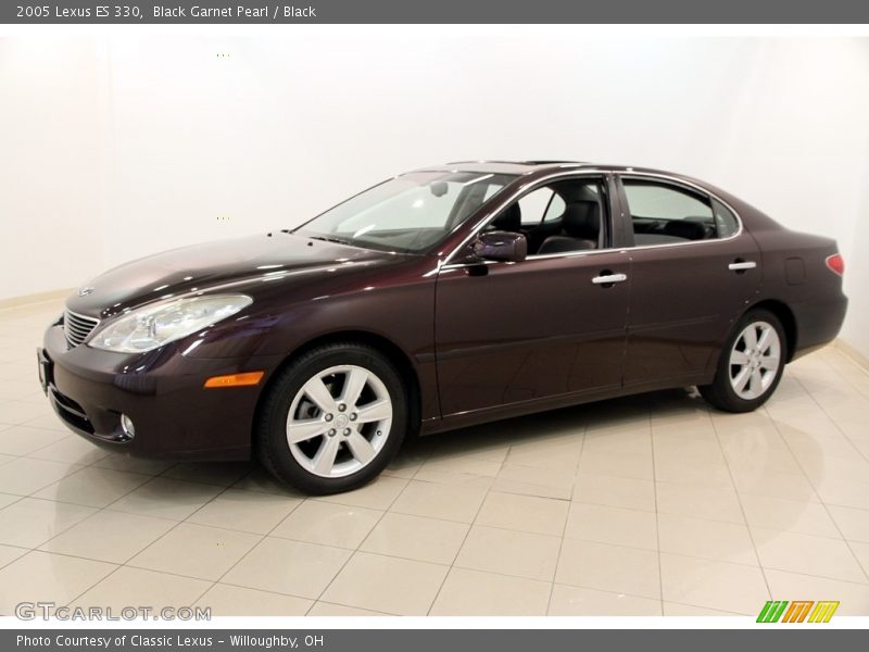 Black Garnet Pearl / Black 2005 Lexus ES 330
