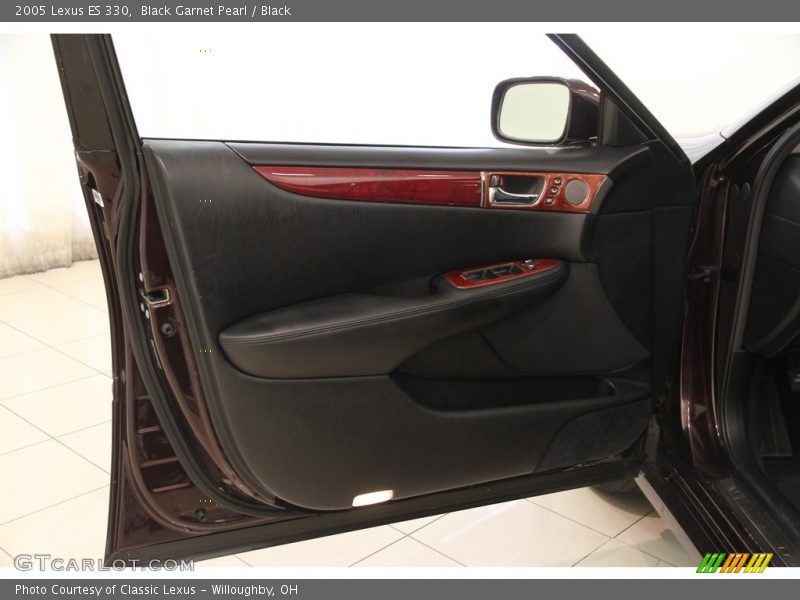 Black Garnet Pearl / Black 2005 Lexus ES 330