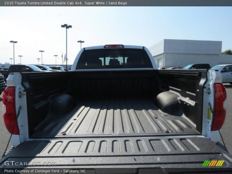 Super White / Sand Beige 2016 Toyota Tundra Limited Double Cab 4x4
