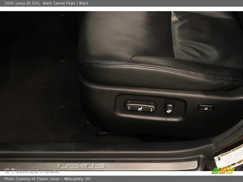 Black Garnet Pearl / Black 2005 Lexus ES 330