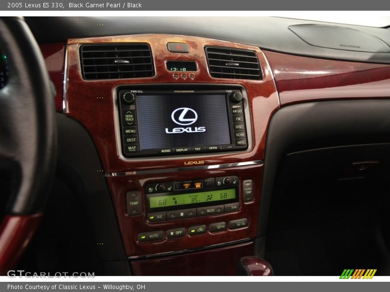 Black Garnet Pearl / Black 2005 Lexus ES 330
