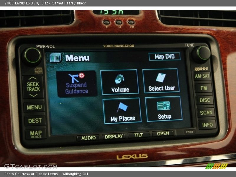 Black Garnet Pearl / Black 2005 Lexus ES 330