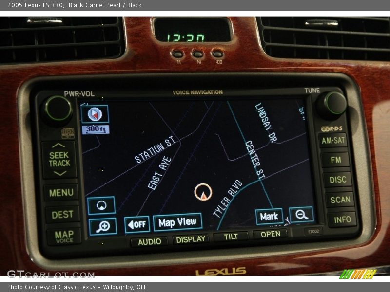 Black Garnet Pearl / Black 2005 Lexus ES 330