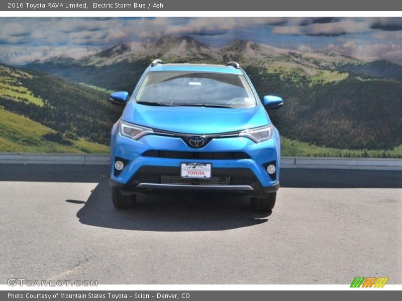 Electric Storm Blue / Ash 2016 Toyota RAV4 Limited