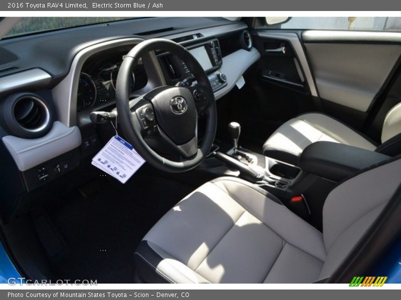 Electric Storm Blue / Ash 2016 Toyota RAV4 Limited