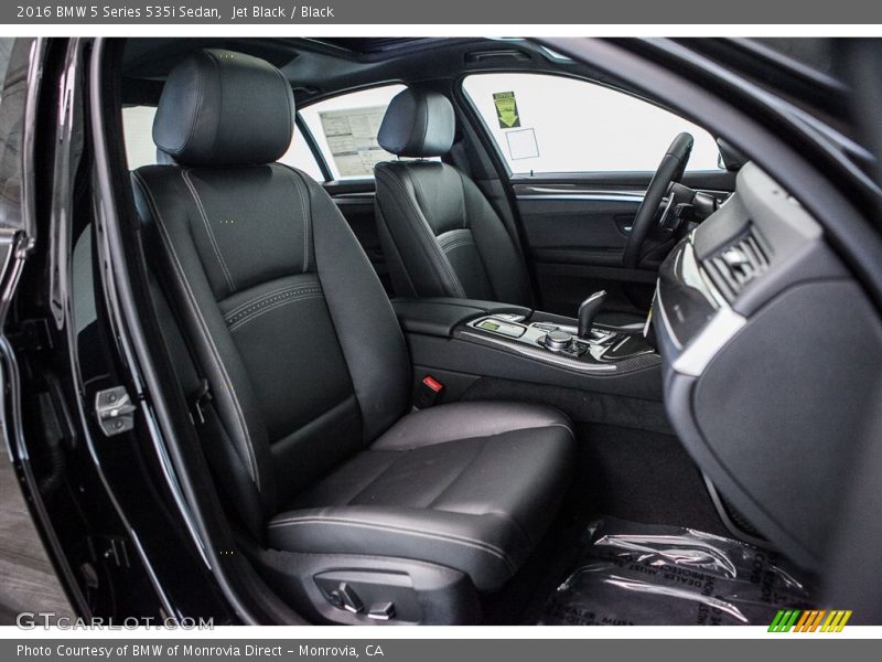 Jet Black / Black 2016 BMW 5 Series 535i Sedan