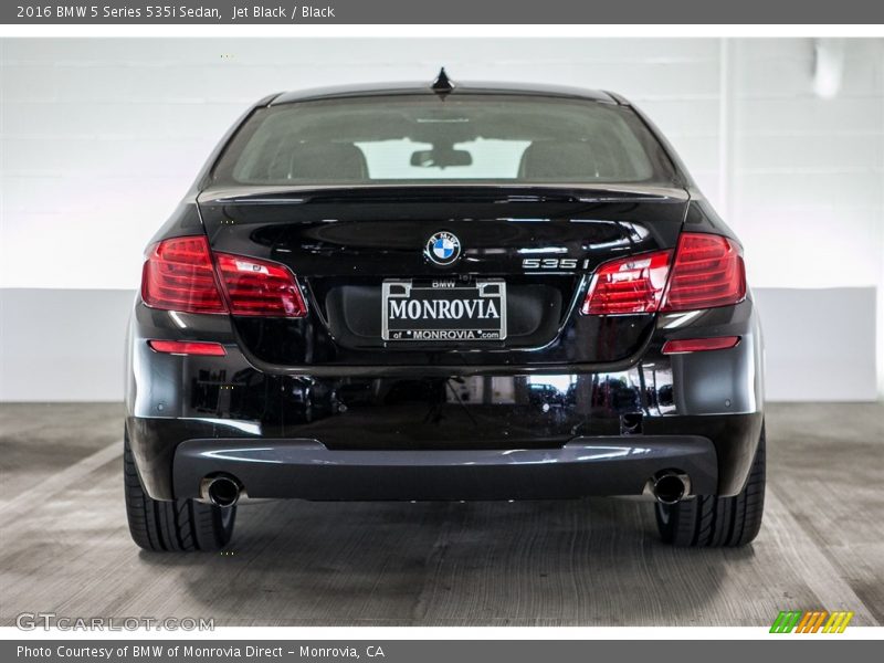 Jet Black / Black 2016 BMW 5 Series 535i Sedan