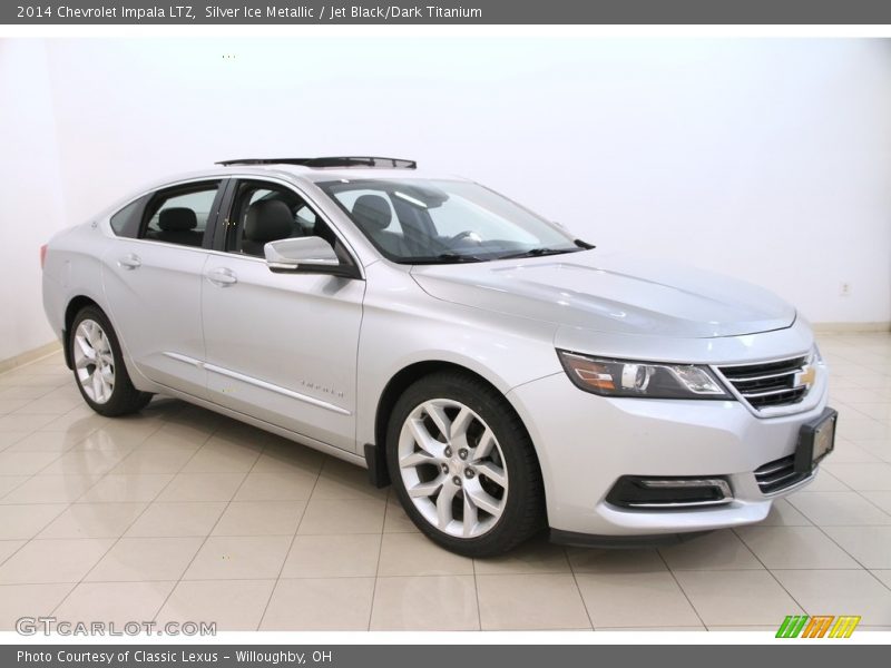 Silver Ice Metallic / Jet Black/Dark Titanium 2014 Chevrolet Impala LTZ