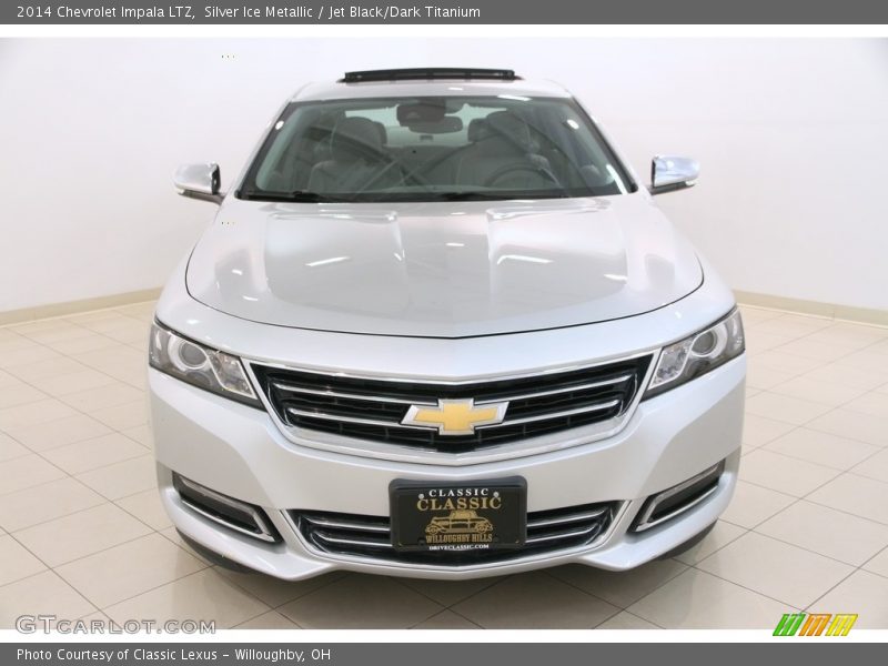 Silver Ice Metallic / Jet Black/Dark Titanium 2014 Chevrolet Impala LTZ
