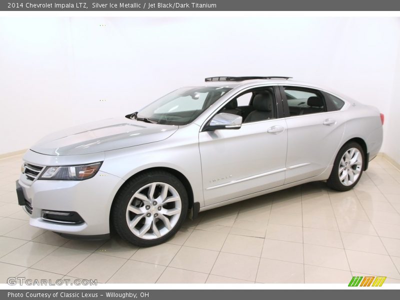 Silver Ice Metallic / Jet Black/Dark Titanium 2014 Chevrolet Impala LTZ