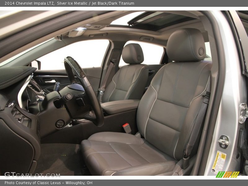 Silver Ice Metallic / Jet Black/Dark Titanium 2014 Chevrolet Impala LTZ