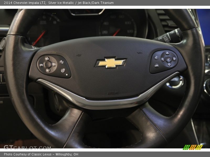 Silver Ice Metallic / Jet Black/Dark Titanium 2014 Chevrolet Impala LTZ