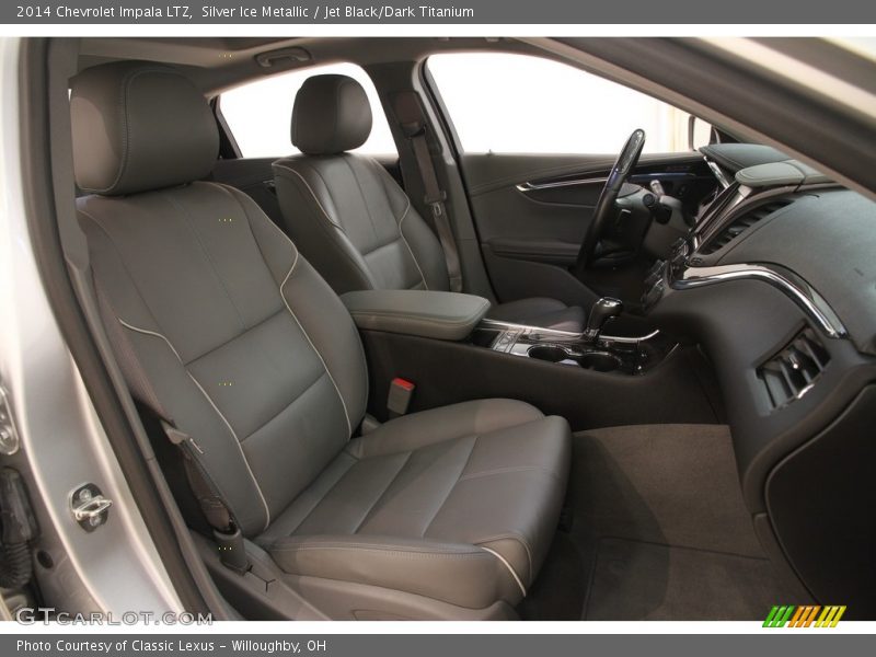 Silver Ice Metallic / Jet Black/Dark Titanium 2014 Chevrolet Impala LTZ