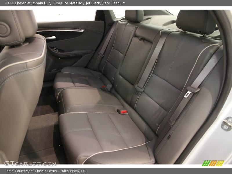 Silver Ice Metallic / Jet Black/Dark Titanium 2014 Chevrolet Impala LTZ