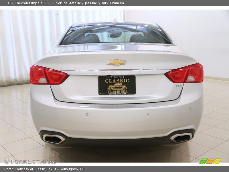 Silver Ice Metallic / Jet Black/Dark Titanium 2014 Chevrolet Impala LTZ