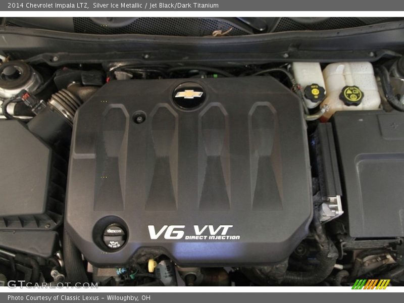 Silver Ice Metallic / Jet Black/Dark Titanium 2014 Chevrolet Impala LTZ