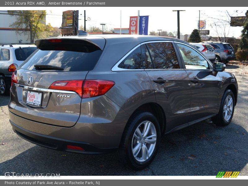 Amber Brownstone / Parchment 2013 Acura RDX AWD