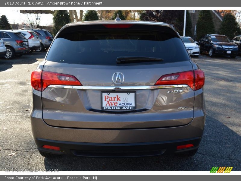 Amber Brownstone / Parchment 2013 Acura RDX AWD