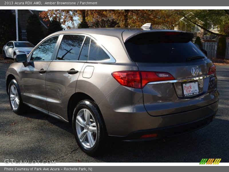 Amber Brownstone / Parchment 2013 Acura RDX AWD