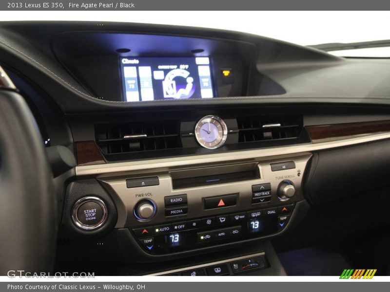 Fire Agate Pearl / Black 2013 Lexus ES 350