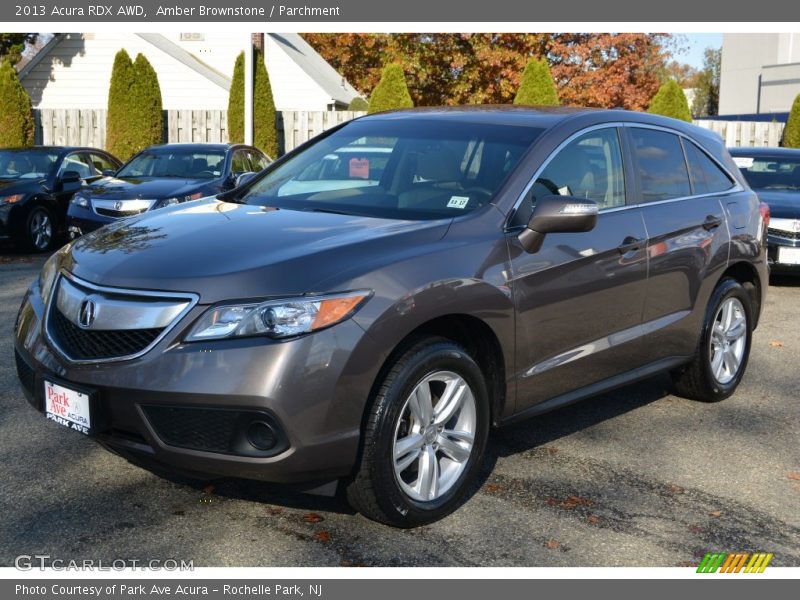 Amber Brownstone / Parchment 2013 Acura RDX AWD