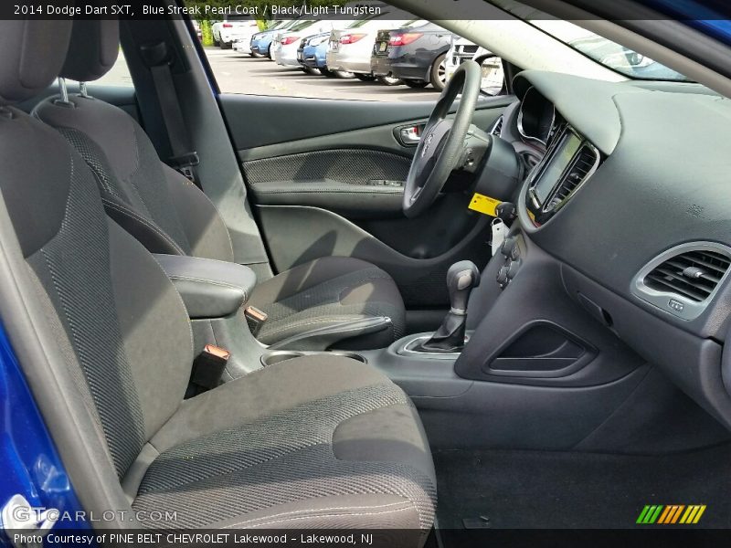 Blue Streak Pearl Coat / Black/Light Tungsten 2014 Dodge Dart SXT