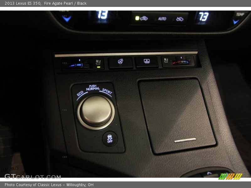 Fire Agate Pearl / Black 2013 Lexus ES 350