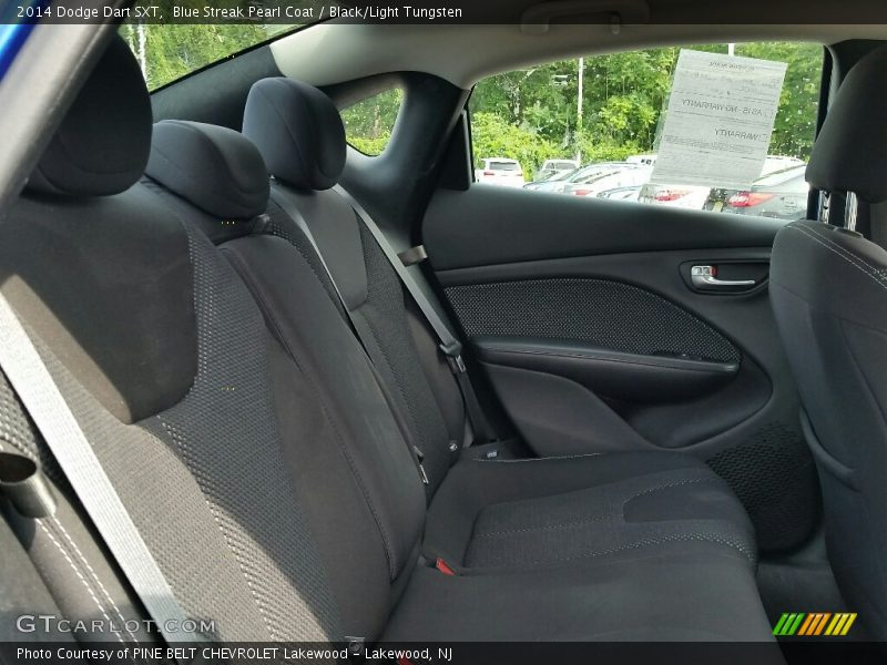 Blue Streak Pearl Coat / Black/Light Tungsten 2014 Dodge Dart SXT