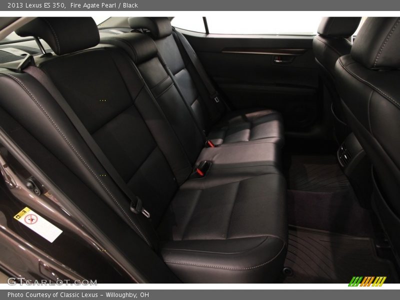 Fire Agate Pearl / Black 2013 Lexus ES 350