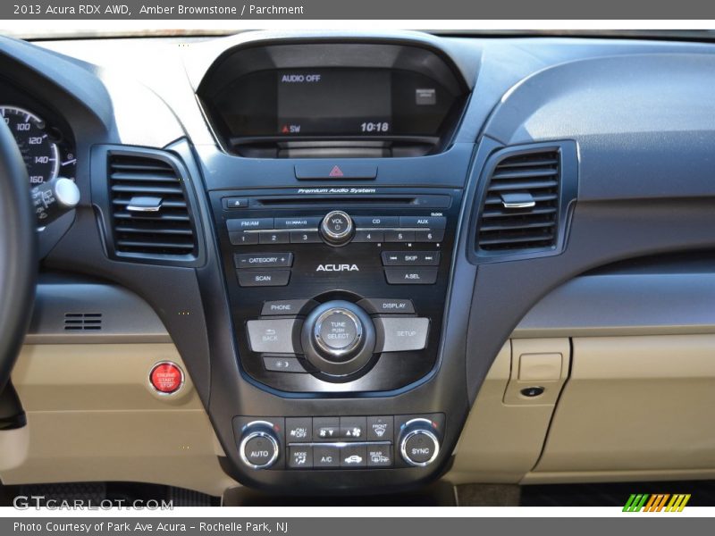 Amber Brownstone / Parchment 2013 Acura RDX AWD