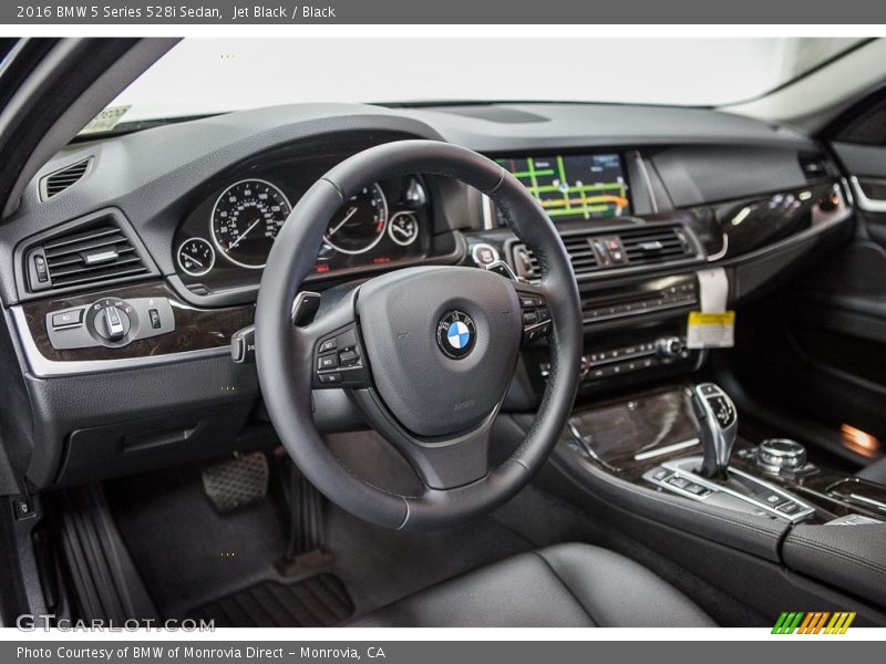 Jet Black / Black 2016 BMW 5 Series 528i Sedan