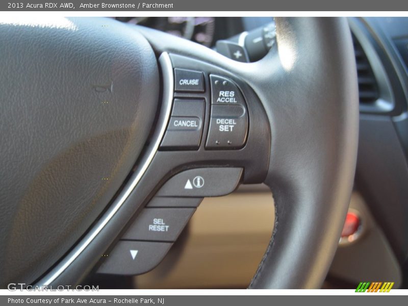 Amber Brownstone / Parchment 2013 Acura RDX AWD