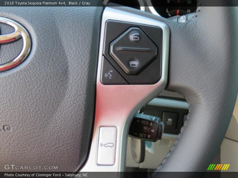 Black / Gray 2016 Toyota Sequoia Platinum 4x4