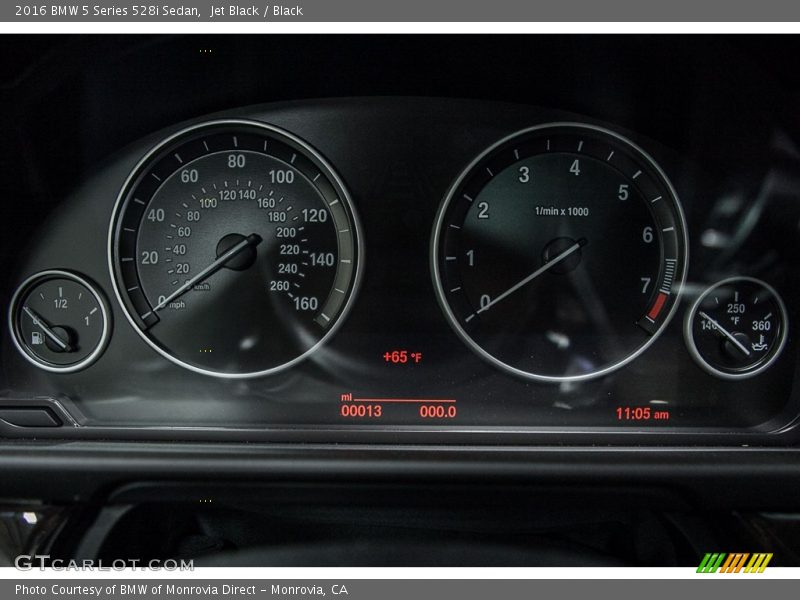 Jet Black / Black 2016 BMW 5 Series 528i Sedan