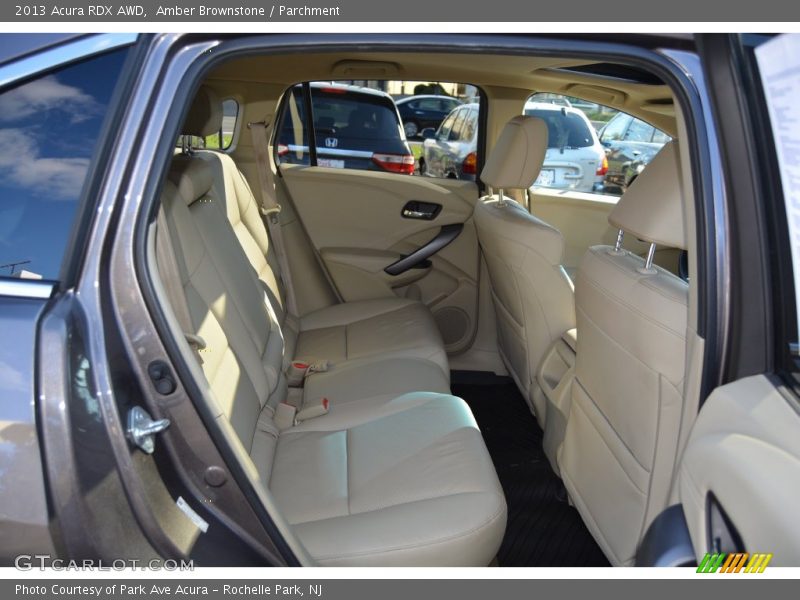Amber Brownstone / Parchment 2013 Acura RDX AWD