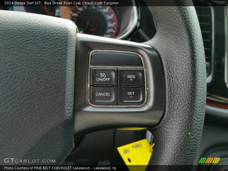 Blue Streak Pearl Coat / Black/Light Tungsten 2014 Dodge Dart SXT