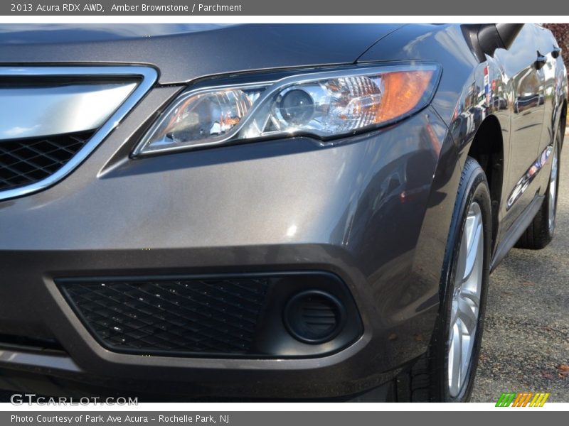 Amber Brownstone / Parchment 2013 Acura RDX AWD