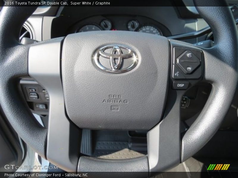 Super White / Graphite 2016 Toyota Tundra SR Double Cab