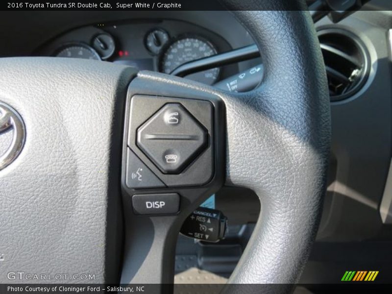 Super White / Graphite 2016 Toyota Tundra SR Double Cab