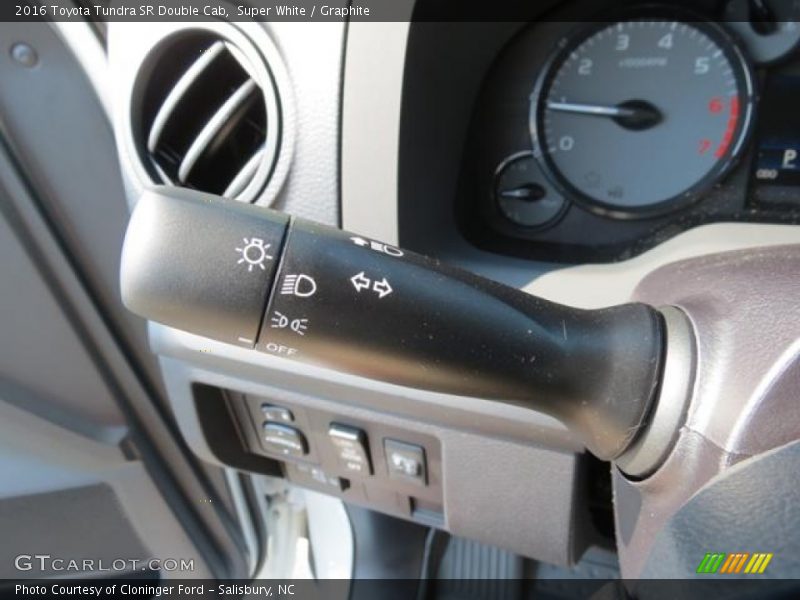 Super White / Graphite 2016 Toyota Tundra SR Double Cab