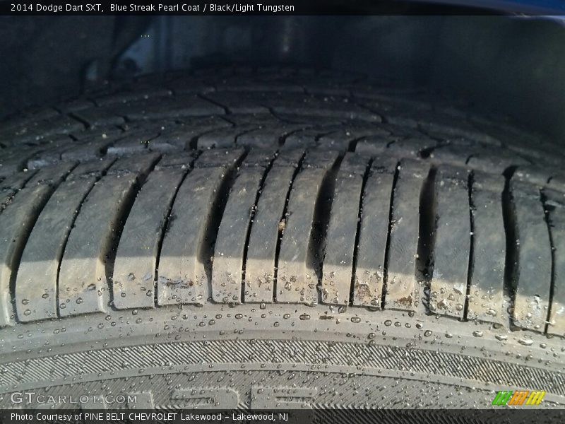 Blue Streak Pearl Coat / Black/Light Tungsten 2014 Dodge Dart SXT