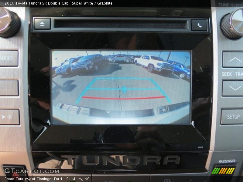 Super White / Graphite 2016 Toyota Tundra SR Double Cab