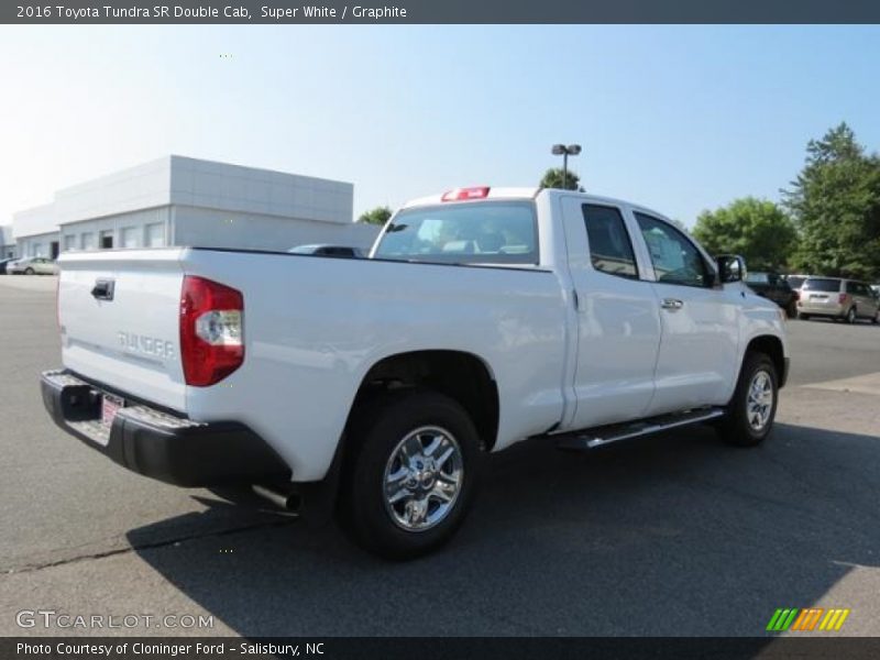 Super White / Graphite 2016 Toyota Tundra SR Double Cab