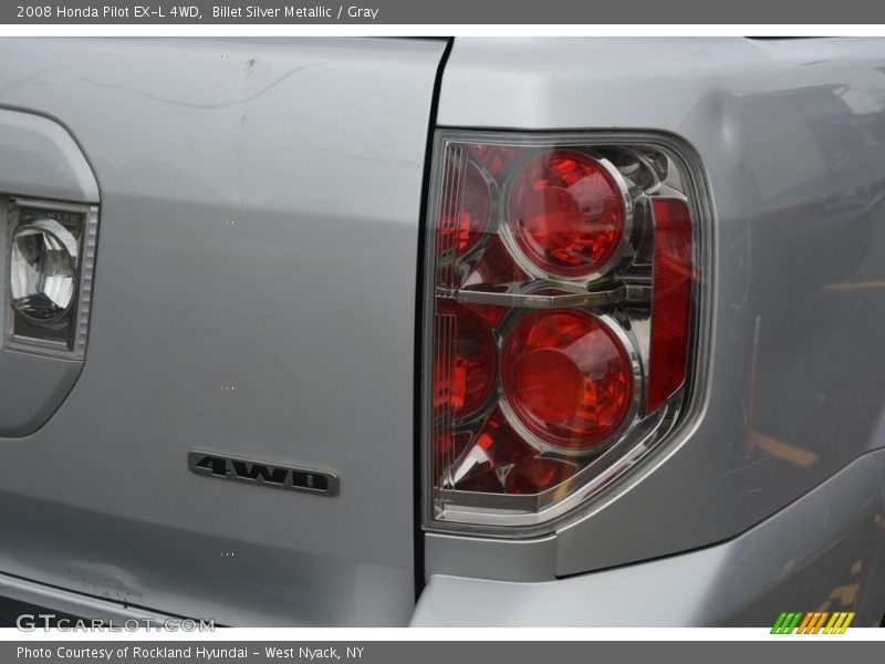 Billet Silver Metallic / Gray 2008 Honda Pilot EX-L 4WD