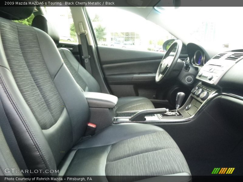 Black Cherry Metallic / Black 2009 Mazda MAZDA6 s Touring