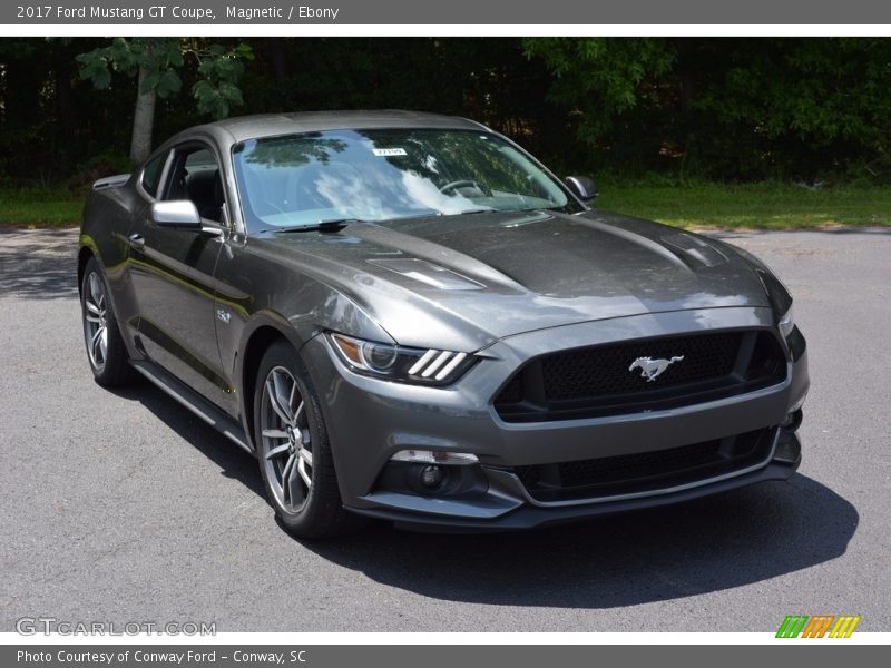 Magnetic / Ebony 2017 Ford Mustang GT Coupe