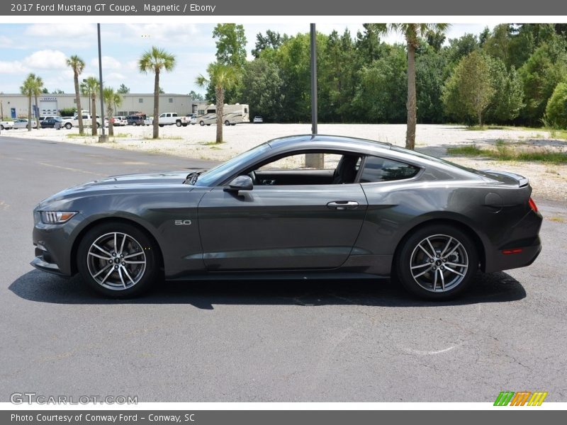 Magnetic / Ebony 2017 Ford Mustang GT Coupe