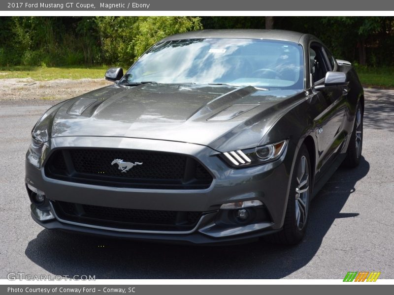 Magnetic / Ebony 2017 Ford Mustang GT Coupe