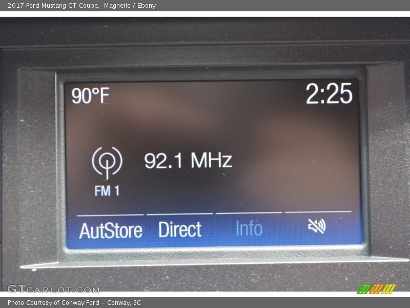 Magnetic / Ebony 2017 Ford Mustang GT Coupe